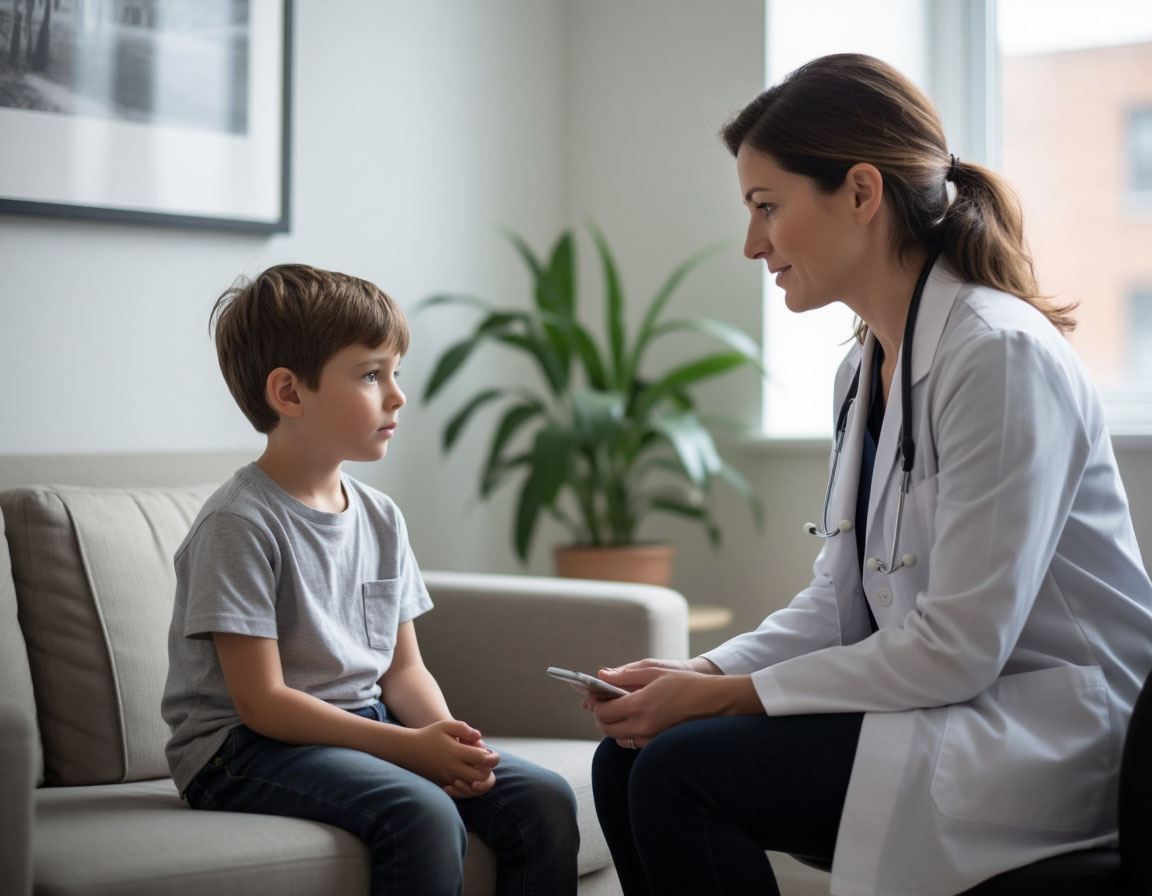 ребенок у детского психиатра